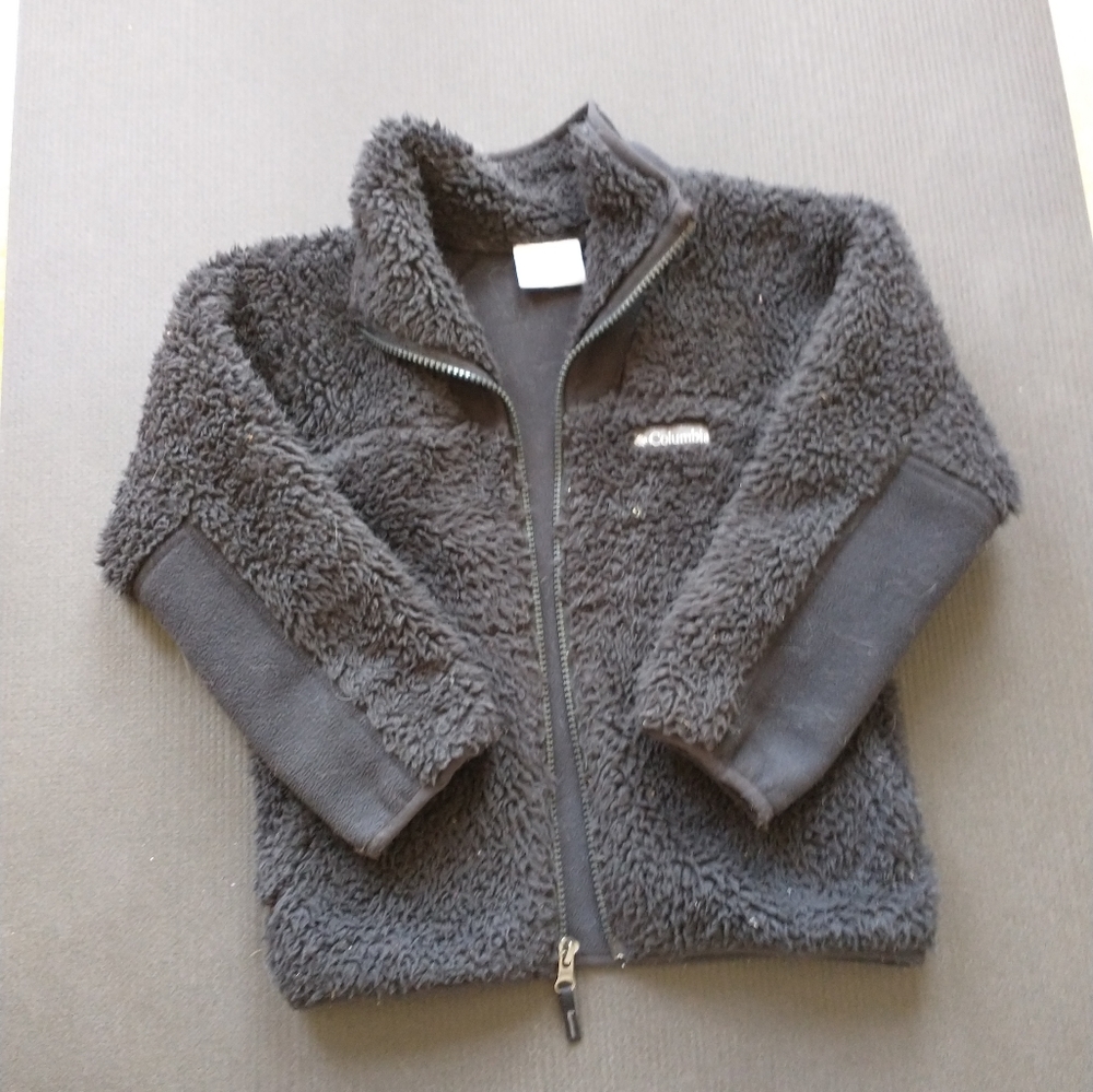 LN XXS (4/5) Black Kids Columbia Sherpa